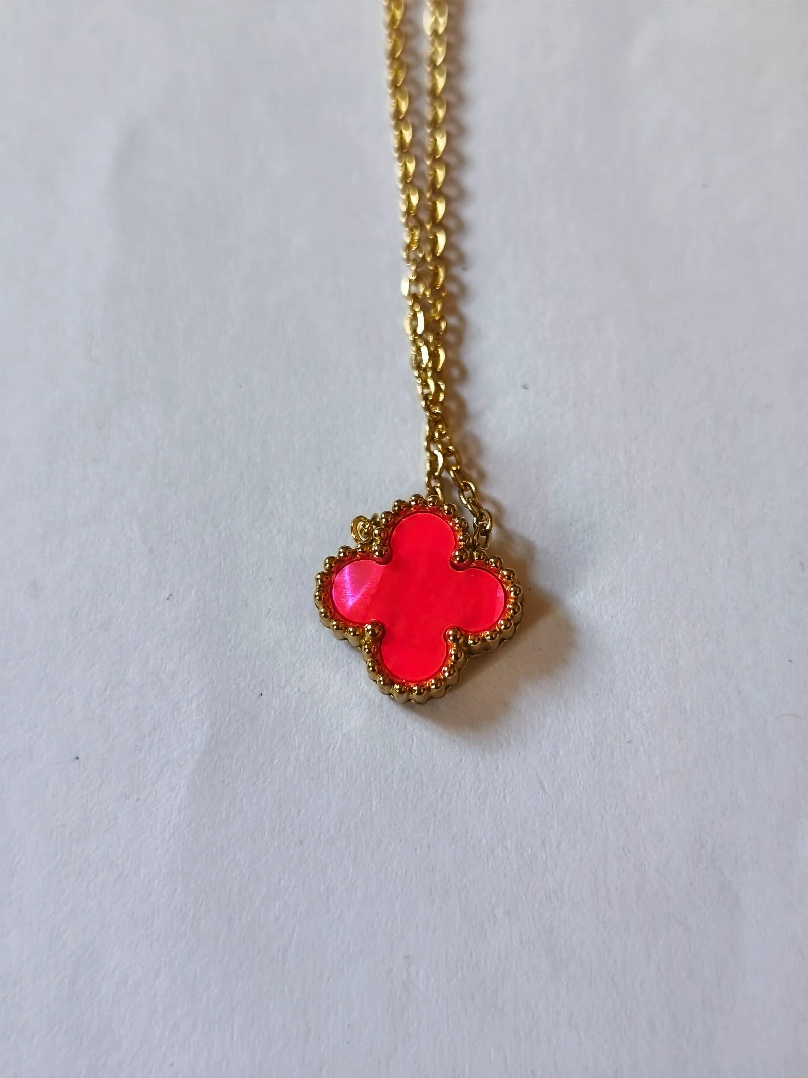 Conjunto de trevo colar, pulseira e brincos – photo 9
